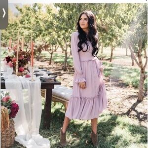 Rachel Parcell Pink Chateau Dress